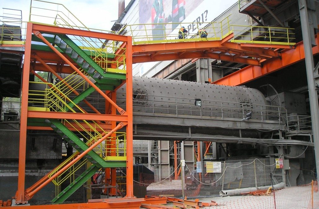Industry/ Cement – LafargeHolcim Rezina, R. Moldova – EPC Closed Circuit Cement Mill No.1, engineering and mechanical erection