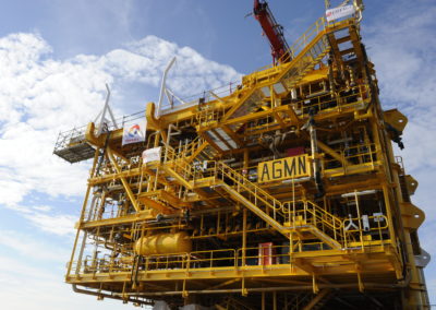 Petrol si gaze/ Platformă marina – AGMN Anguille Gabon – instalatii electrice si instrumentatie