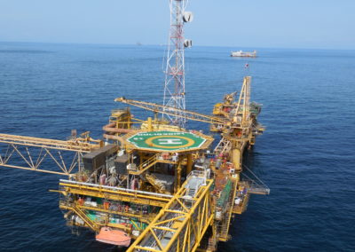 Petrol si gaze/ Platforme marine – Eiffage, Nigeria – instalatii electrice si instrumentatie