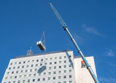 Infrastructura cladiri/ Cladiri de birouri -Turnul BRD – Bucuresti Romania, modernizare sistem HVAC