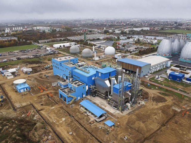 Energy – Glina, Romania – Sludge incinerator for the treatment plant: electrical installations (MV and LV), fire detection and signaling system, gas emissions detection system, implementation of automation system.